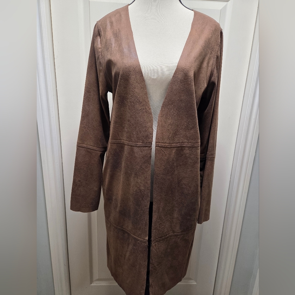 Lightweight Super Soft Faux Suede/Leather Shawl